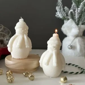 Bougie Snowman