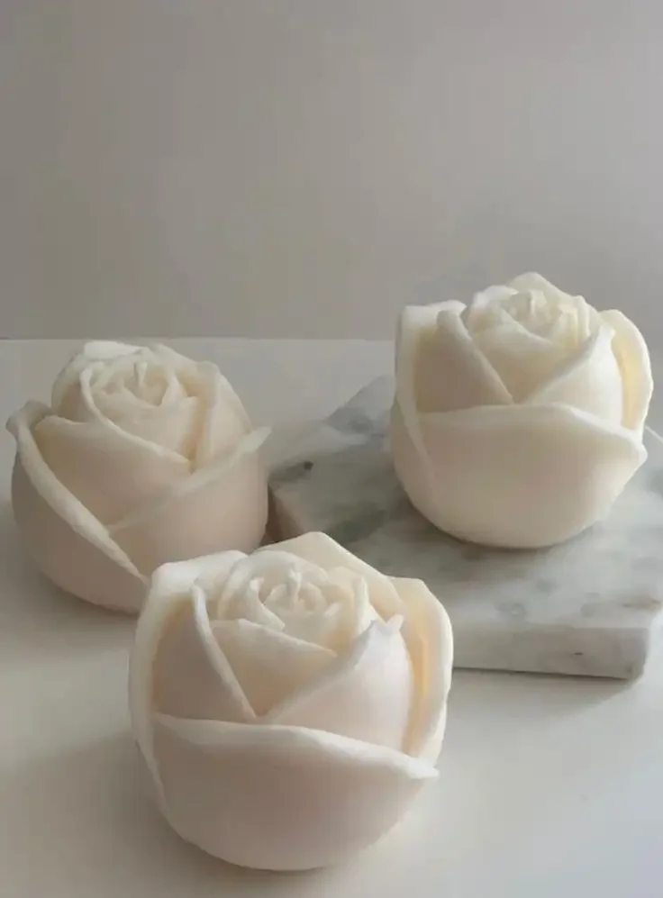 bougie rose bougie rose