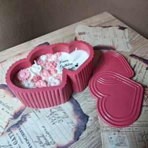 Bougie en boite corazones bougie en boite corazones
