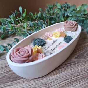 bougie flowery hand (copie)