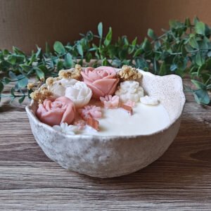 bougie flowery hand (copie)