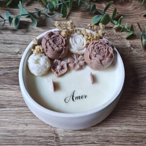 bougie flowery hand (copie)